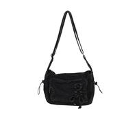 ROEUIPG Borse a tracolla in denim blu, borse a da donna, a in tessuto, cartelle for il tempo libero(Black)