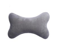ROEUIPG Cuscini for Il Collo dell'auto, poggiatesta Anteriore su Entrambi i Lati, Imbottito in Cotone Memory, Cuscino Universale for Auto, Forniture for Interni Auto(Gray)