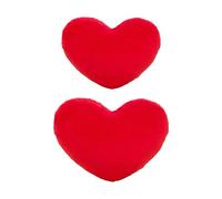 ROEUIPG Cuscino a cuore Rosso, morbido e carino, cuscino for San Valentino, da tiro, regalo di for i compagni classe della scuola, casa, festa(30cm)
