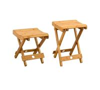 ROEUIPG Folding Stool Ultralight Furniture Camp Outside Fishing Chair Outdoor(28cmx28.5cmx31.5cm)