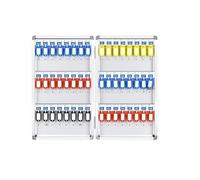 ROEUIPG Keys Management Box 48Keys Cassetta portachiavi di sicurezza portatile in metallo con serratura a combinazione for magazzino, autonoleggi, appartamenti, aziende(B 48 Key Position)