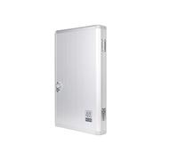 ROEUIPG Keys Management Box 48Keys Cassetta portachiavi di sicurezza portatile in metallo con serratura a combinazione for magazzino, autonoleggi, appartamenti, aziende(A 48 Hooks)