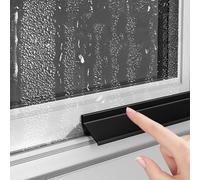 ROFBIHG Barra Parapioggia Impermeabile In Gomma Per Porte E Finestre, Guarnizioni Impermeabili Autoadesive Per Finestre, Striscia Di Gomma, Previene Le Perdite(1.5m(4.9ft),5.5cm)