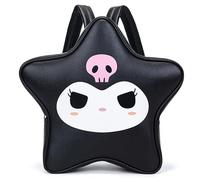 Roffatide Anime Cartoon Peluche Bambola Zaino Kawaii Lolita JK Ragazze Borsa Regalo di compleanno, Kuromi ( M ), Taglia unica