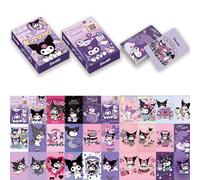 Roffatide Anime Cinnamoroll Melodia Carte Kuromi Carte collezionabili Carte collezionabili Set con 30 pezzi Poster Illustrazioni