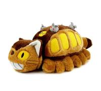 Roffatide Anime Fluffy Catbus Peluche 40CM per biancheria da letto Divano Deco Kawaii Peluche Morbido Cuscino Abbraccio per Ragazze Ragazzi Ideale per Natale Regalo Invernale