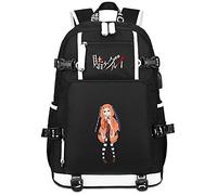Roffatide Anime Kakegurui Yomotsuki Runa Zaino per laptop con porta di ricarica USB e porta per cuffie