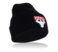 Roffatide Anime My Hero Academia All Might Cappucci con Risvolto Cappello Unisex con Teschio Ricamato Berretto Invernale in Maglia Nero