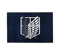 Roffatide Anime Tappeto rettangolare Wings of Freedom per porta Tappetini Tappeto per la casa 80 * 160cm