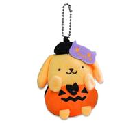 Roffatide Cartoon Pompom Purin Fantasma Peluche Charm Portachiavi Regali per le Donne Halloween Perfetto Halloween Portachiavi per Ragazze Ragazzi Cool Stuff Divertenti Regali per Lui Lei