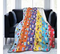 Roffatide KPOP BTS flanella gettare coperta per ARMY morbida coperta accogliente 130 * 150 cm divano letto decorazione perfetto per i fan Natale regalo invernale