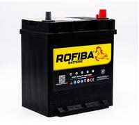Rofiba Batteria per Auto Giapponesi 35Ah 12V Polo positivo Dx = 40Ah/A13/EB356A