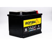 Rofiba Batteria per Auto L2 60Ah EFB Start & Stop 12V Polo positivo Destro