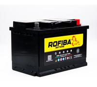 Rofiba Batteria per Auto L3 70Ah AGM Start & Stop 12V Polo DX = A7 EK720