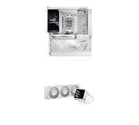ROG CROSSHAIR X870E GLACIAL + ROG STRIX LC IV 360 ARGB LCD WHT