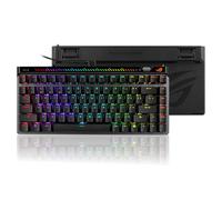 ROG Falchion Ace 75 HE - Tastiera da gioco con interruttori magnetici HFX V2X sostituibili a caldo, interruttore a scatto rapido, frequenza di polling 8000 Hz, rotella di regolazione, pannello touch