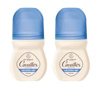 ROGÉ CAVAILLES | Antitraspirante Assorb+ 48 ore - Roll-on | Fragranza fresca con note di tè verde e bergamotto | Senza alcool | Flacone riciclato | Dermatologicamente testato | Confezione da 2 x 50 ml