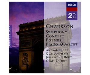 Roge/Dutoit/Montreal Symphony Orchestra - Chausson: Sym Pno Quartet Poemes Concert