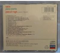 Roge,Pascal - Satie : Piano Works