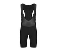 Rogelli Econ - Pantaloncini corti da ciclismo per bambini, con bretelle e imbottitura, traspiranti e ad asciugatura rapida, colore: nero