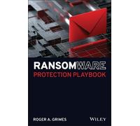 Roger A. Grimes Ransomware Protection Playbook (Tascabile)