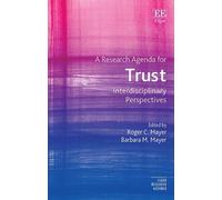 Roger C. Mayer A Research Agenda for Trust (Copertina rigida)