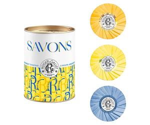 Roger e Gallet Saponi Profumati Bois d' Orange- Cedrat- Bois de Santal 3X100 Gr