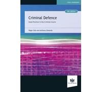 Roger Ede Anthony Edwards Criminal Defence (Tascabile)
