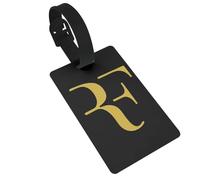 Roger Federer Etichette per bagagli Accessori per valigie Accessori da viaggio in PVC Moda Bagaglio Etichetta per imbarco Portatile Porta Etichetta ID Nome Indirizzo