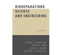 Roger G. Harrison Paul W. Todd Scott R. R Bioseparations Scie (Copertina rigida)