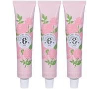 ROGER&GALLET Crema Mani di Benessere Rose 3x30 ml