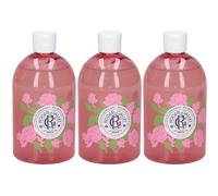 Roger & Gallet Gel Doccia di Benessere Rose 3x500 ml