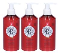 ROGER&GALLET Gingembre Rouge Lait Corps 3x250 ml Latte