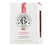 Gingembre Rouge Savons ParfumÃ©s Tonificante Idratante Nutriente 3x100 gr Roger&Gallet