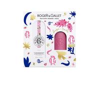 Roger&Gallet Rose - Cofanetto Acqua Profumata 100ml + Candela Profumata 75g