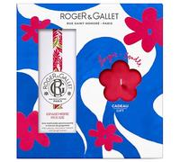 Roger & Gallet Zenzero Rosso - Cofanetto acqua profumata, 100 ml + candela profumata 85 gr in omaggio