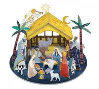 Roger la Borde 3D Pop & Slot Calendario dell'Avvento Presepe via in un Mangiatoia
