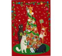Roger la Borde - Miaow Factor Calendario dell'Avvento biglietto di auguri - ACC103