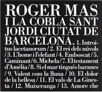 Roger Mas Roger Mas I la Cobla Sant Jordi (CD)