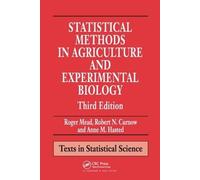 Roger Mead Statistical Methods in Agriculture and Experimental Biolo (Tascabile)