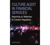Roger Miles Culture Audit in Financial Services (Tascabile)