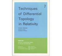 Roger Penrose Techniques of Differential Topology in Relativity (Tascabile)
