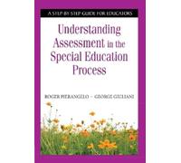 Roger Pierangelo Geor Understanding Assessment in the Special Educat (Tascabile)