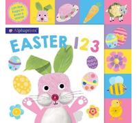 Roger Priddy Alphaprints: Easter 123 (Libro di cartone) Alphaprints