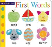 Roger Priddy Alphaprints First Words (Copertina rigida) Alphaprints
