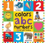 Roger Priddy Big Board Books Colors, Abc, Numbers (Libro di cartone) First 100