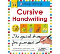 Roger Priddy Cursive Handwriting (Wipe Clean Workbook) (Anello, filo)