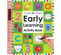 Roger Priddy Early Learning Activity Book (Wipe Clean Acti (Mixed Media Product)