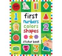 Roger Priddy First 100 Stickers: First Numbers, Colors, Shapes (Tascabile)