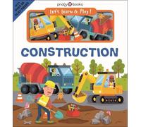 Roger Priddy Let's Learn & Play Construction (Libro di cartone)